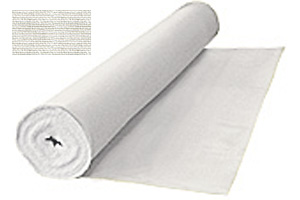 Plushy cloth for liners, White - 10 meters roll