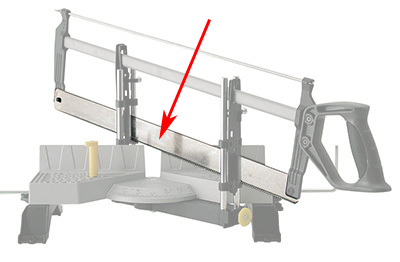 Blade for manual scie