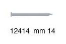 Nails for triangle hangers, 14 mm - Pack 1 kg (6.800 pz)