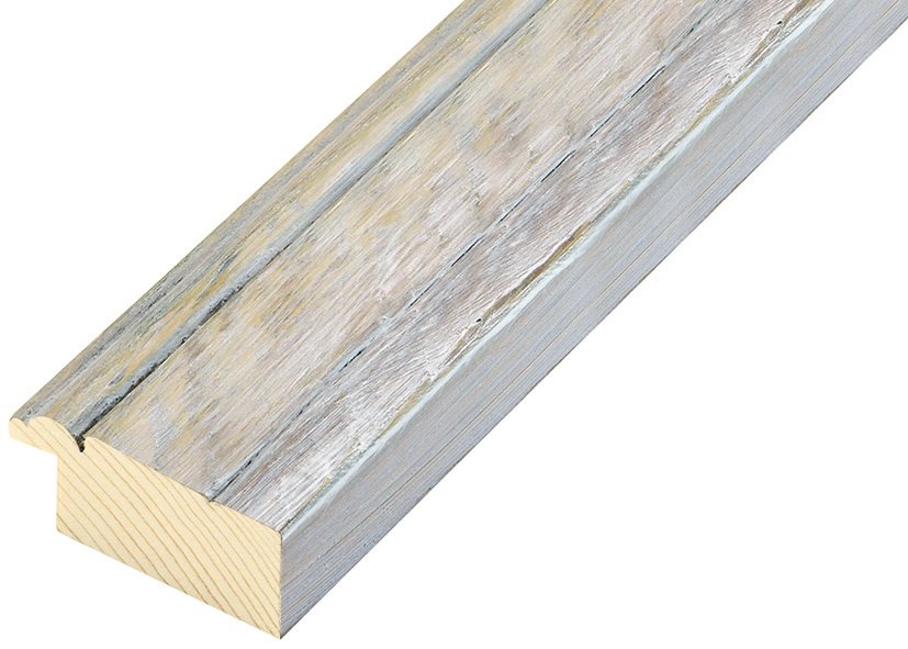Moulding fir, 41mm, 20height, rustic finish - stone - 124SASSO