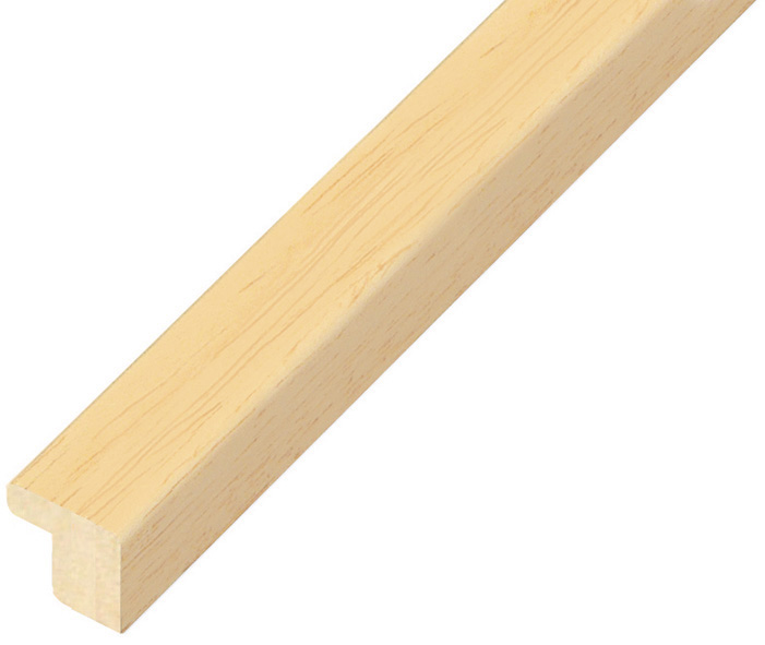 Moulding lime, width 15mm, height 14 - bare timber - 1514TIGLIO