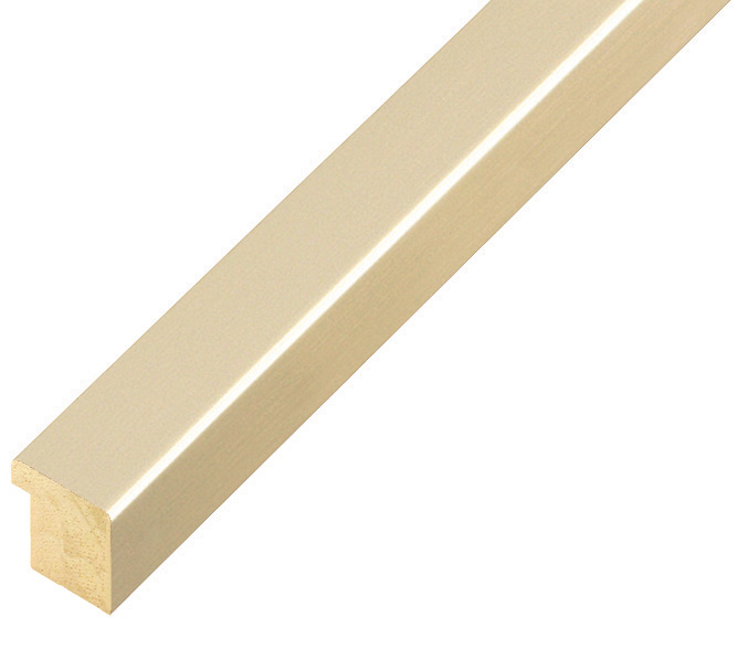 Moulding ayous, width 15mm, height 14 - Platinum - 15PLATINO