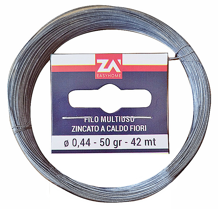 Iron wire coil, 42 mt each