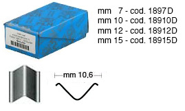 Double sharpened Joint wedges 7 mm - Pack 4000