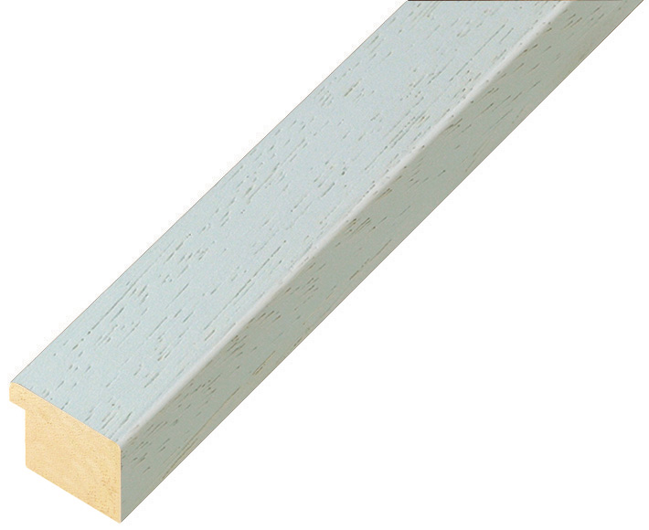 Moulding ayous, width 20mm height 14 - Fog gray, open grain