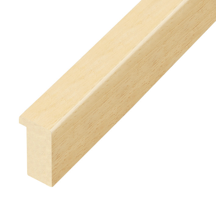 Moulding ayous, width 20mm, height 32mm, bare timber - 2032G