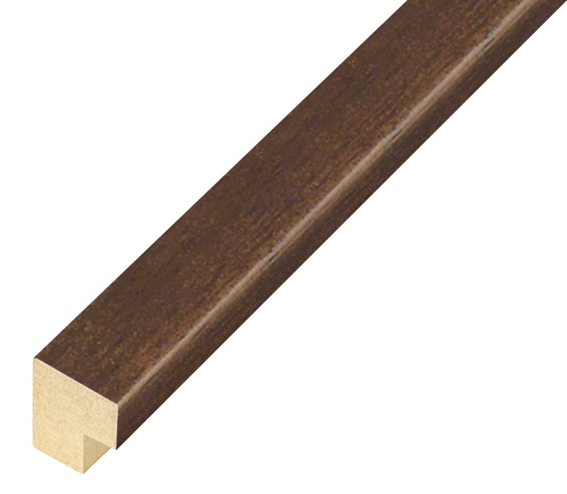 Moulding ayous, width 20mm height 20 - Walnut