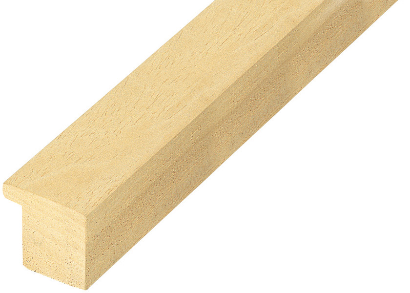 Moulding ayous, width 25mm, height 25mm, bare timber - 2525G