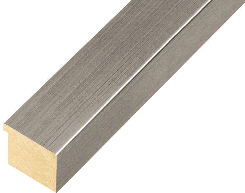 Moulding ayous, width 30mm height 20 - Pewter