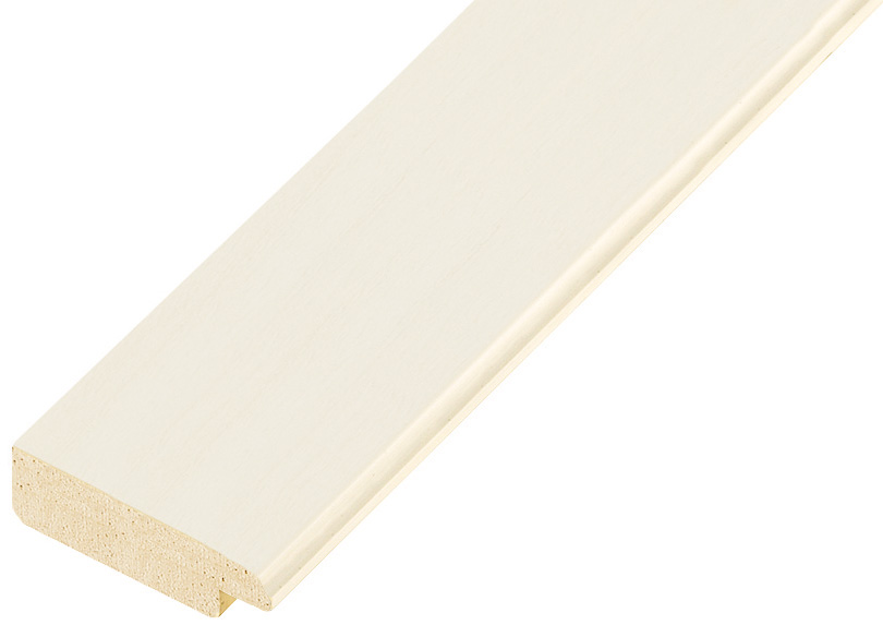 Liner finger-jointed pine - Width 31mm Height 10 - cream - 31PANNA