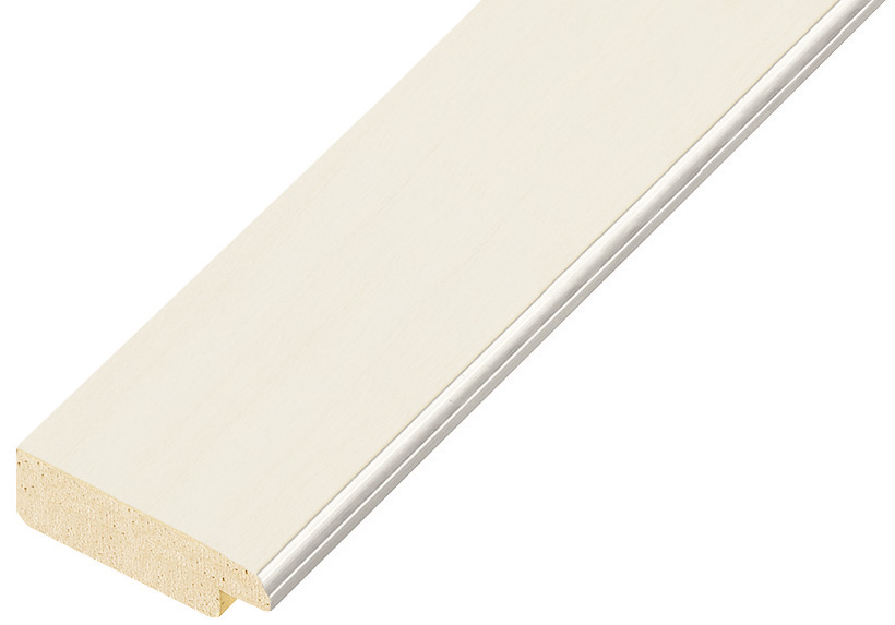 Liner finger-jointed pine - Width 31mm Height 10 - silver sight edge - 31PANNARG