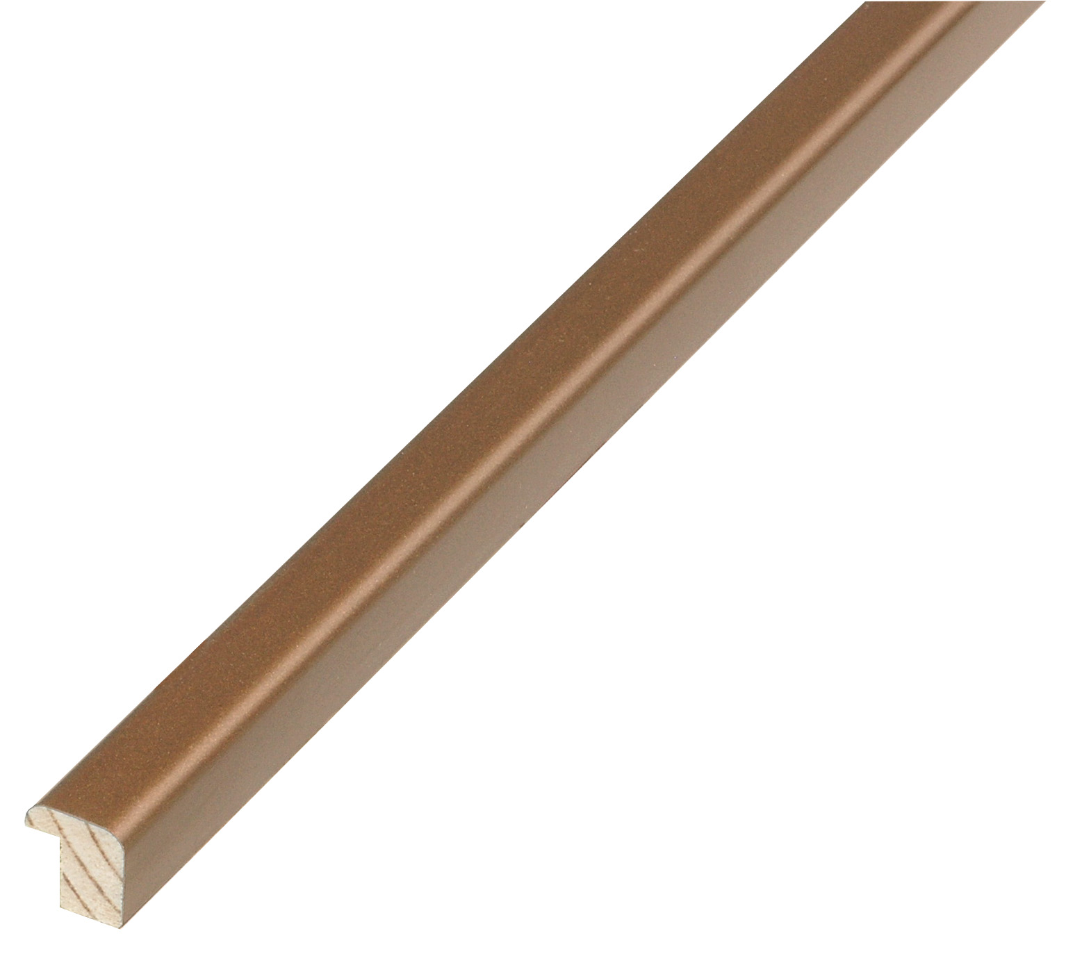 Moulding ayous, width 14mm - finish copper