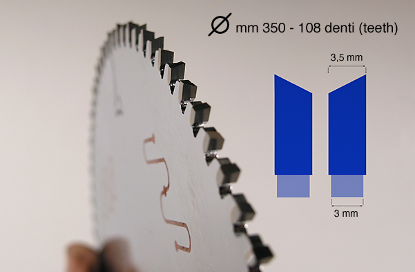 Sharpening of circular blade 36235