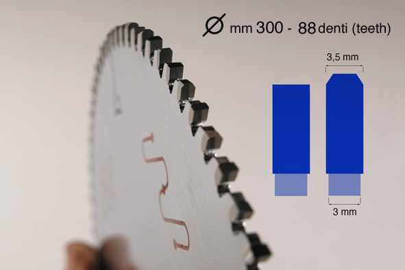 Sharpening of circular blade 362A