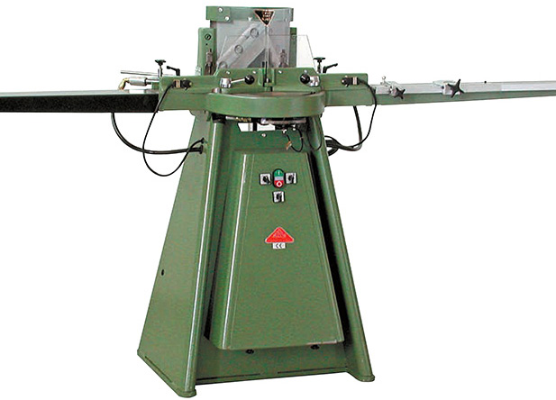 Mitre guillotine Morso, electric-hydraulic, model EH