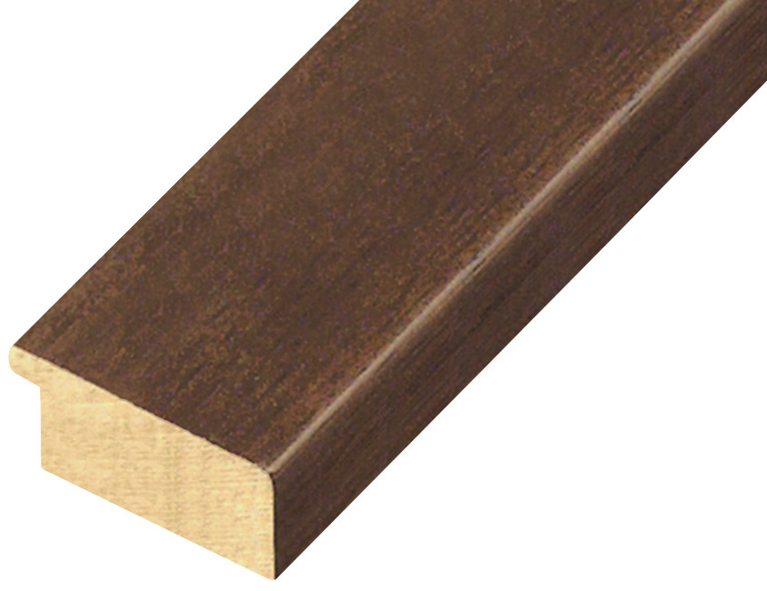 Moulding ayous, width 48mm height 20 - Walnut - 50NOCE