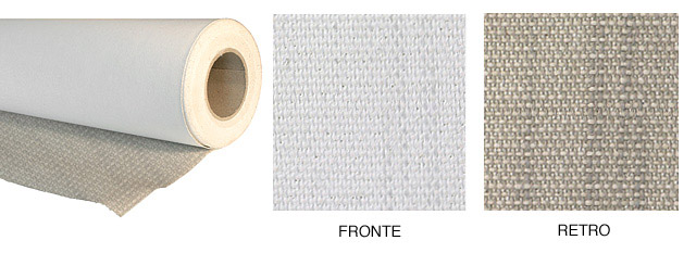 Canvas roll: linen 100%, 340gr/m2, mt 5x2,10 (€/mtr)