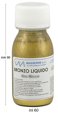 Complete set of 7 bronze pastes 60 ml