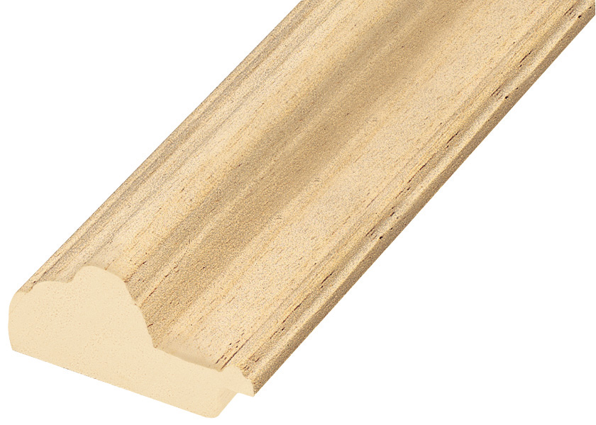 Moulding lime tree, width 50mm, height 25 - bare timber
