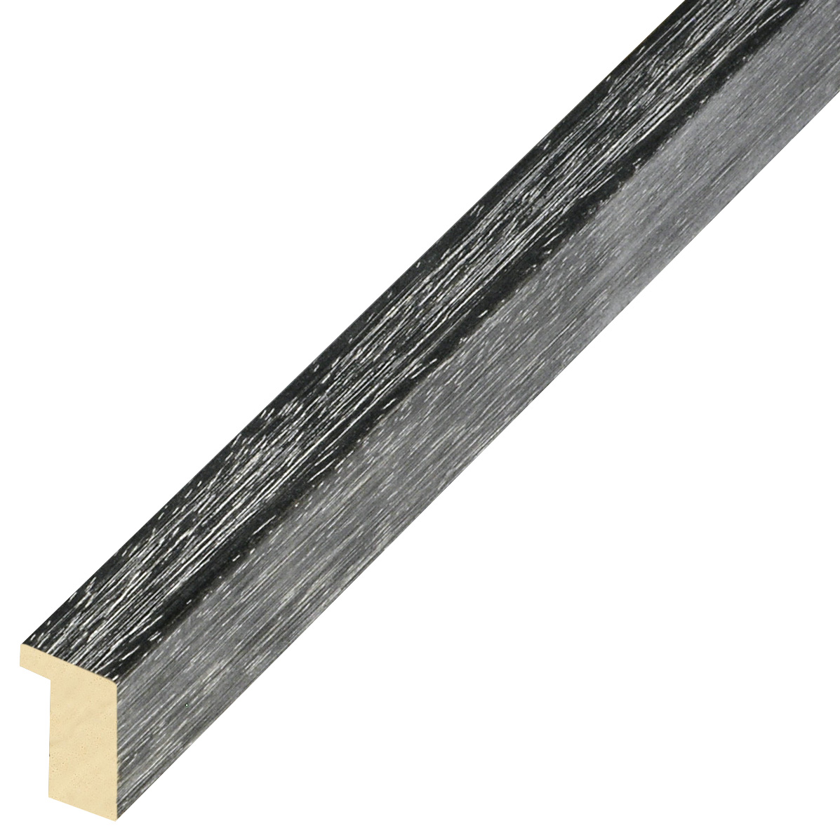 Moulding ayous, width 15 mm height 25 - Gray