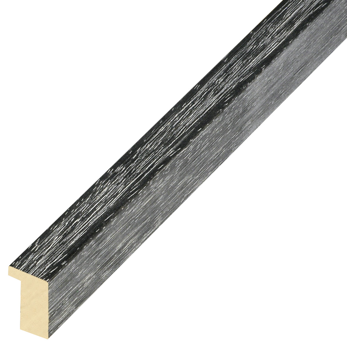 Moulding ayous, width 15 mm height 25 - Gray - 606GRIGIO