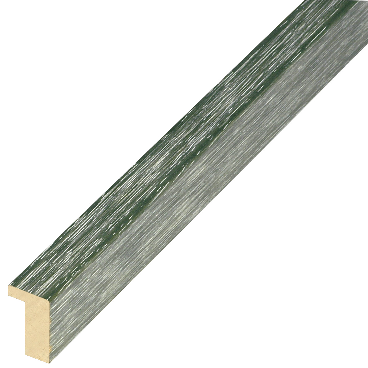 Moulding ayous, width 15 mm height 25 - Green - 606VERDE