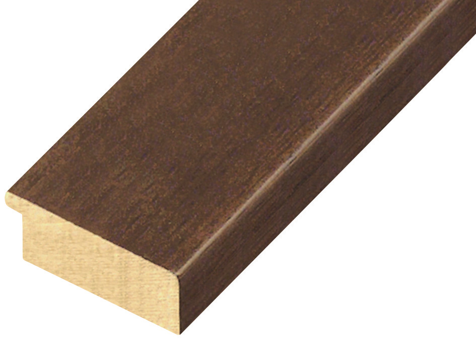 Moulding ayous, width 58mm height 20 - walnut 