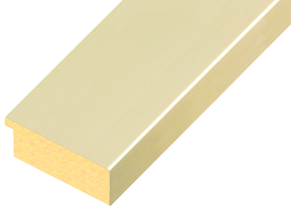 Moulding ayous, width 58mm height 20 - platinum 