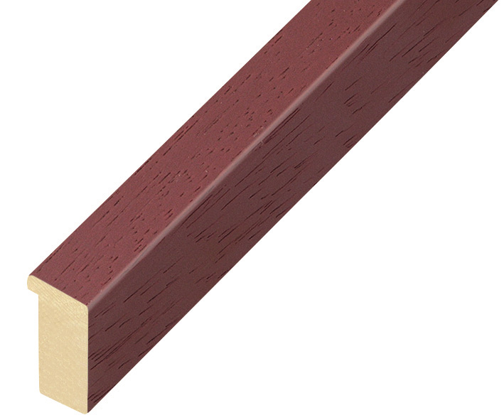 Moulding ayous, width 20mm height 32 - Raspberry