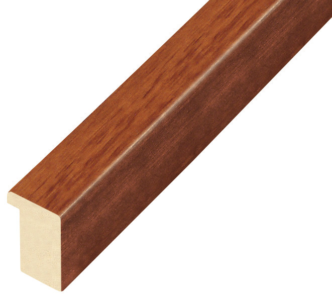 Moulding ayous, width 20mm height 25 - Mahogany - 622MOGANO