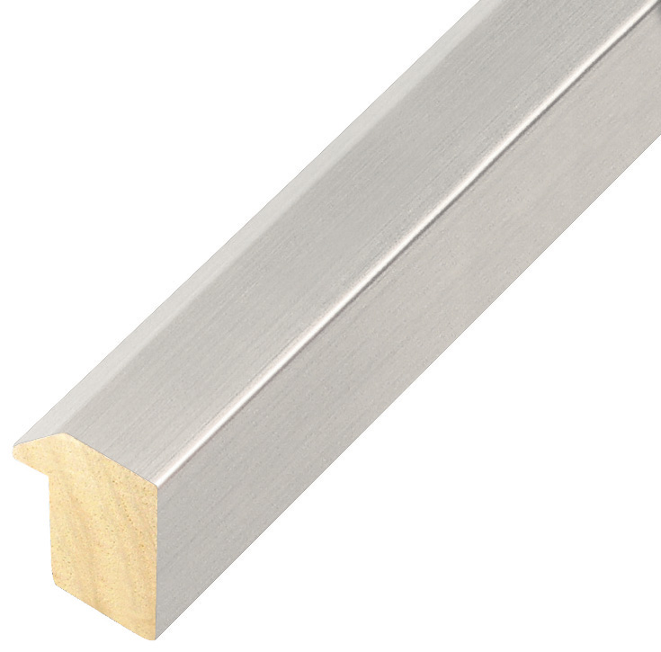 Moulding ayous, width 27mm height 35 - Silver