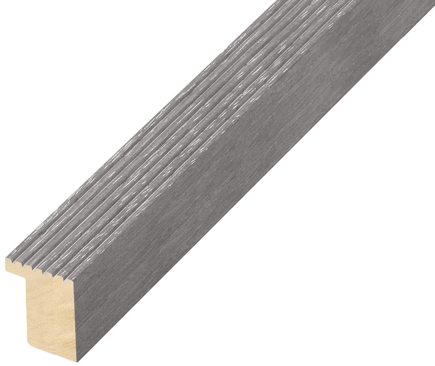 Moulding ayous, width 24mm, height 33 - Gray - 643GRIGIO