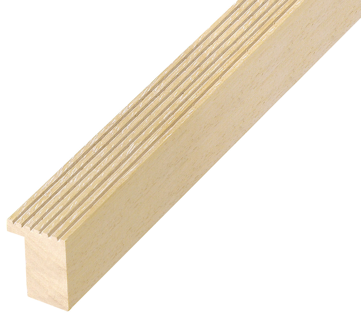 Moulding ayous, width 24mm, height 33 - Natural timber - 643NAT