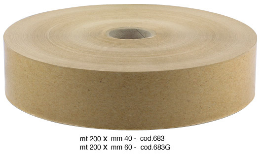 Gum paper tape - mm 40x200 mt