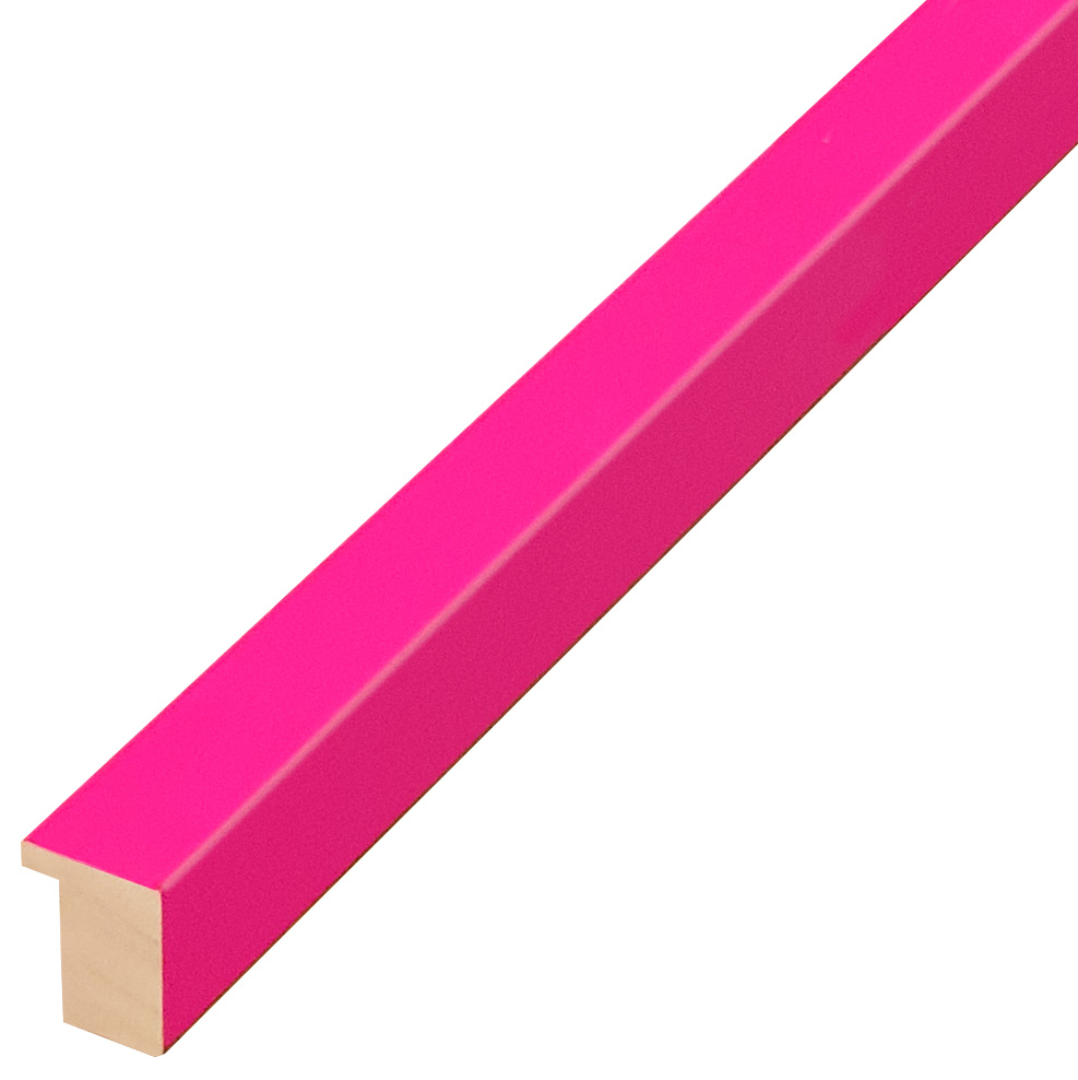 Moulding ayous, width 20mm, height 25 - Fuchsia