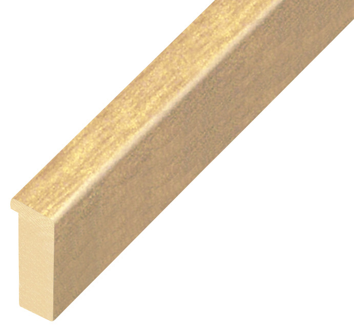 Moulding ayous, width 15mm height 32 - natural timber