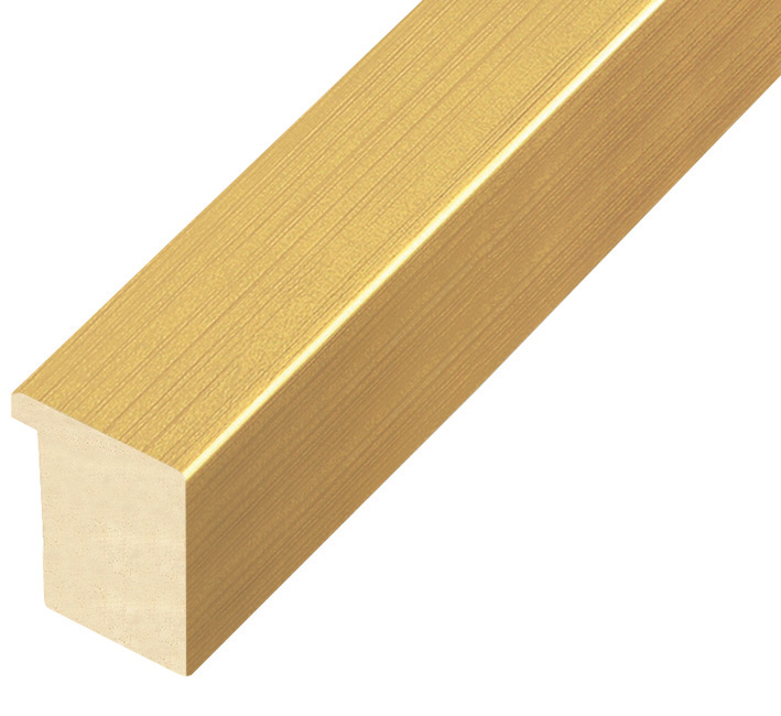 Moulding ayous, width 30mm height 32 - gold - 730ORO