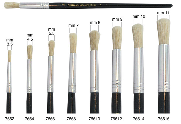 Eterna round brushes no.8