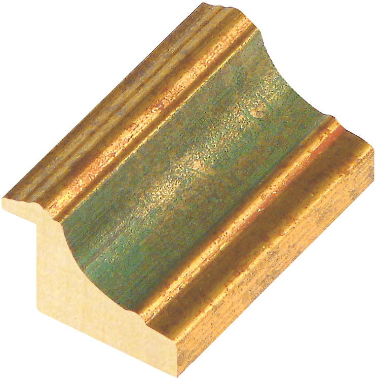 Corner sample of moulding 822VERDE - C822VERDE