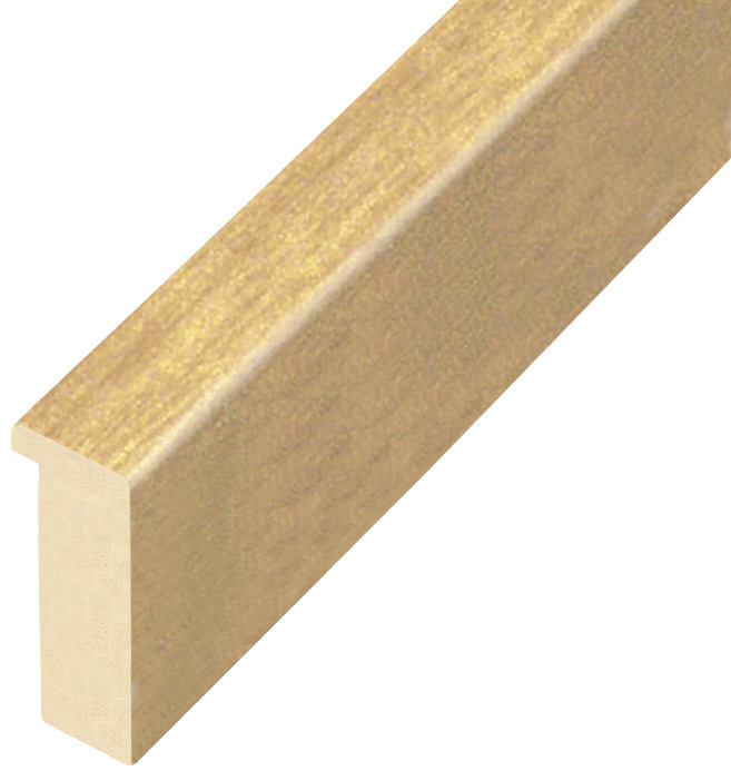 Moulding ayous Width 20mm height 45 - natural timber - 823NAT