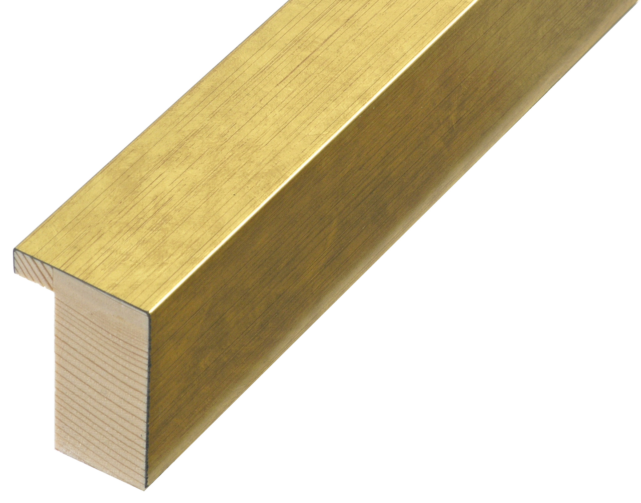 Moulding ayous jointed Width 33mm height 50 - Gold