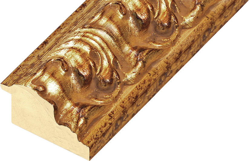 Corner sample of moulding 931ORO - C931ORO