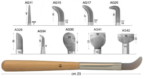 Agate burnisher No. 35