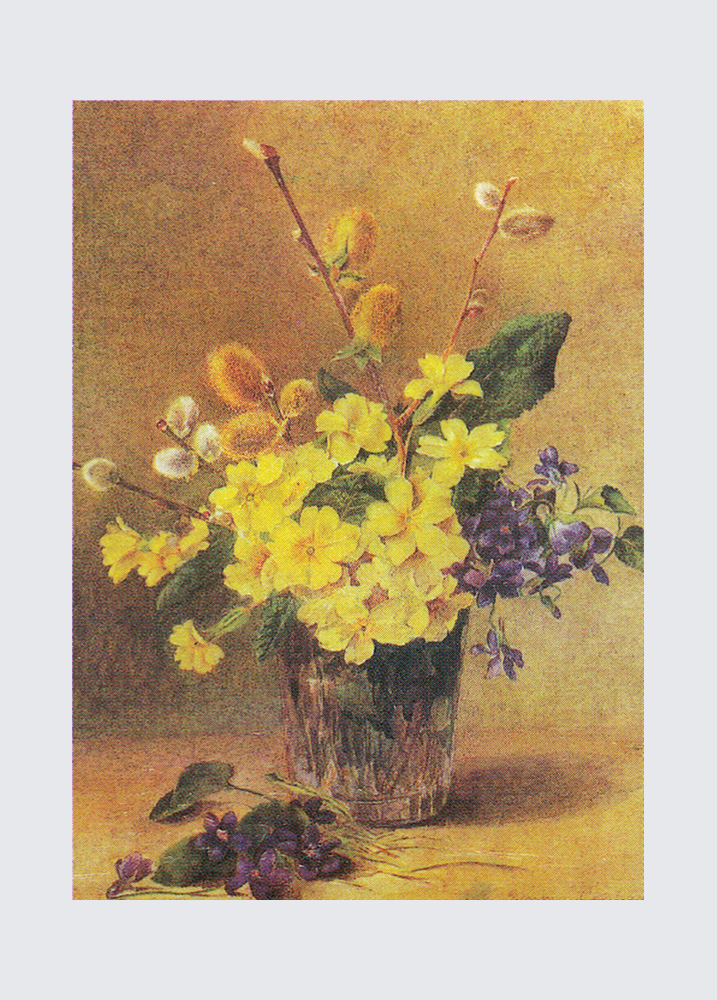 Print: Fiori in vaso - 50x70 cm