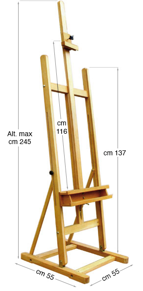 Studio/Gallery Easel - partially assembled