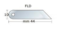 Blades for Fletcher Oval/Circle - Pack 10 blades