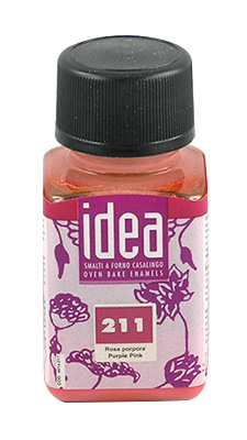 Oven bake enamels, 60 ml, Red