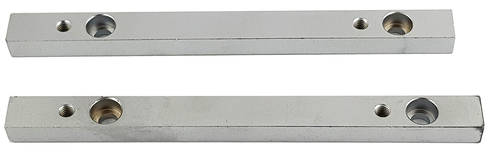 Pair of square levels for Joint underpinner