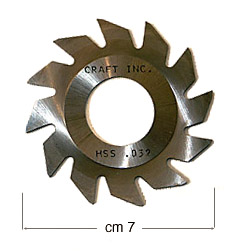 Kerf blade, Ø 7 cm, for large hinges for soft wood