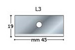 Blades for Ultimat - heavy duty - Pack 100 blades